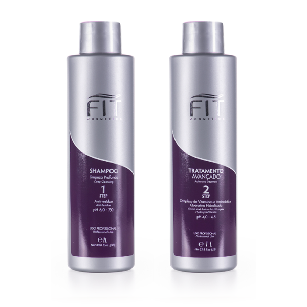 FIT COSMETICS Advanced Treatment Straightening Power 2x1000ml/33.8 fl.oz.