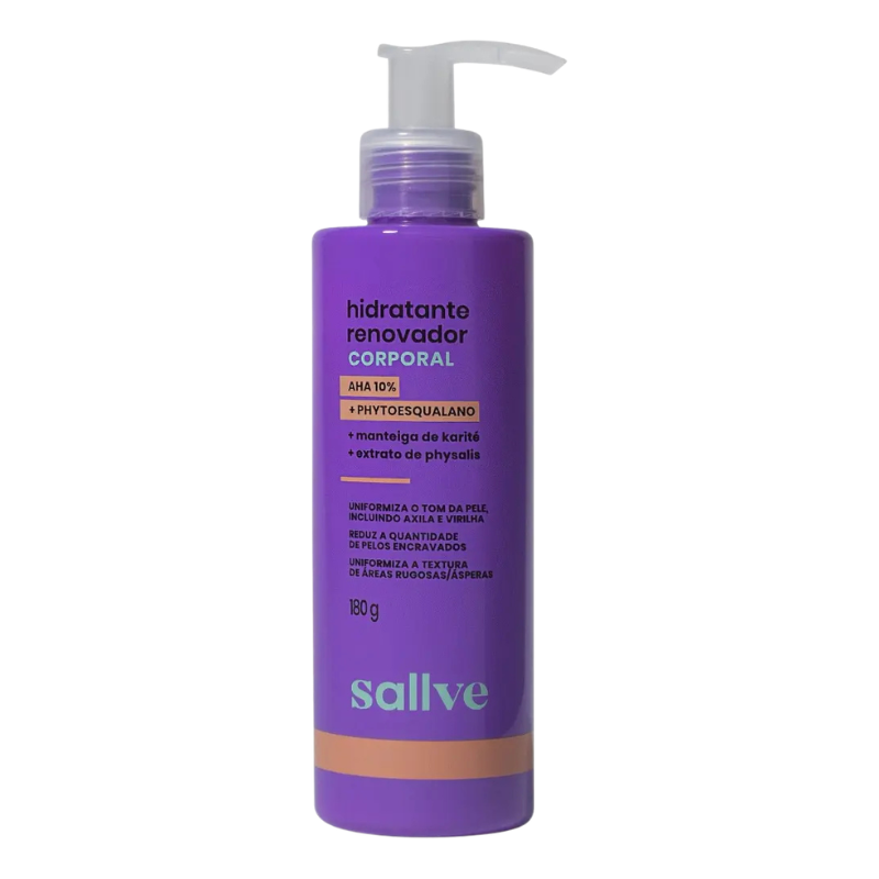 SALLVE Renewing Body Moisturizer 10% AHAs 180g