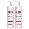 MUTARI Shock Plus Kit Shampoo and Reconstructing Mask 2x500ml - 16.9 FL OZ