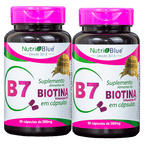 Nutriblue Biotin Supplement 60 Capsules of 380mg