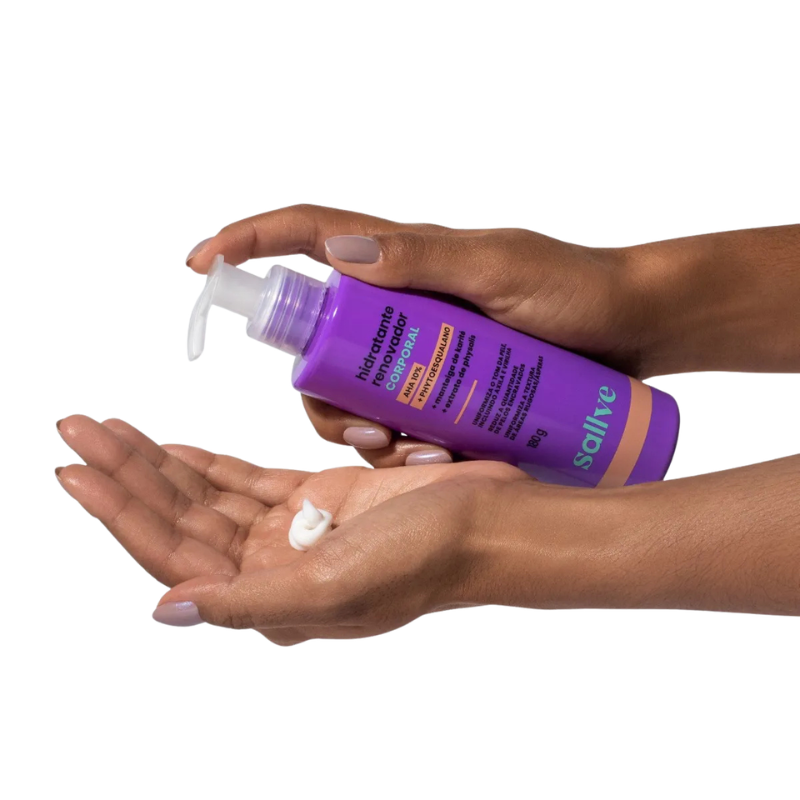 SALLVE Renewing Body Moisturizer 10% AHAs 180g