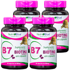 Nutriblue Biotin Supplement 60 Capsules of 380mg