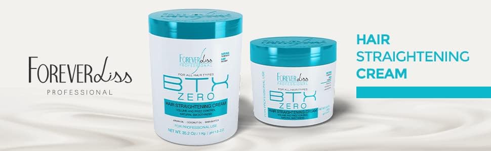 FOREVER LISS Zero Btox Organic Ultra-Moisturizing Anti-Frizz Mask 1kg - 33.8Oz