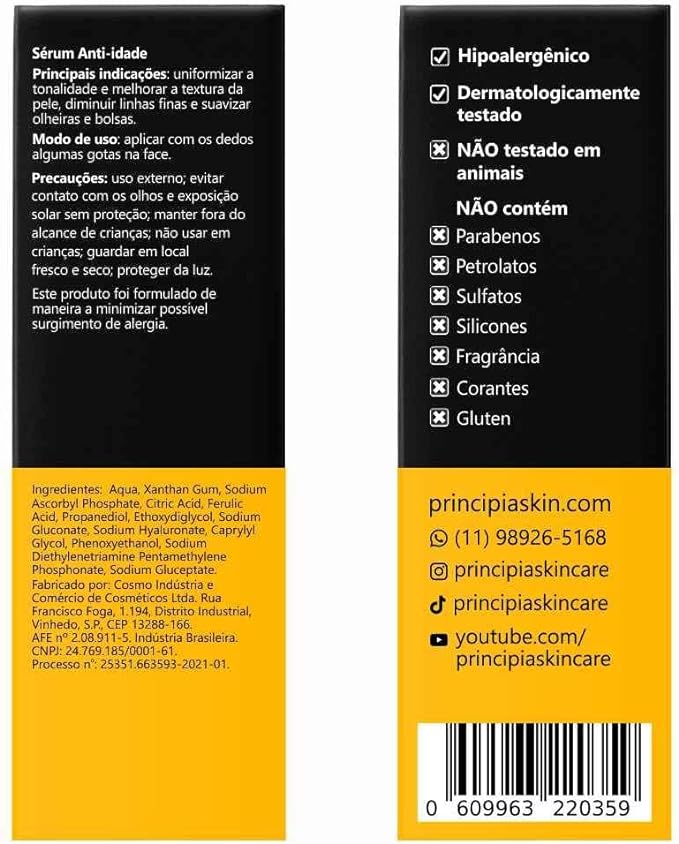 Principia VC-10 Serum Vitamin C Perfect Skin In One Bottle 30ml/1.01 fl.oz.