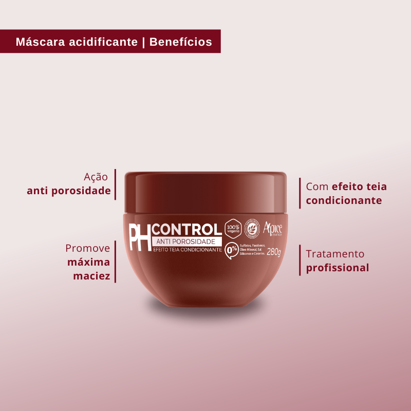 Apice PH CONTROL Anti-Porosity Treatment 280 gr - Acidifying Mask Conditioning Treatment