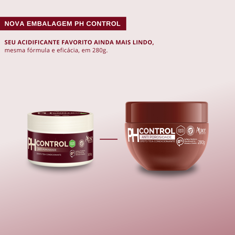 Apice PH CONTROL Anti-Porosity Treatment 280 gr - Acidifying Mask Conditioning Treatment