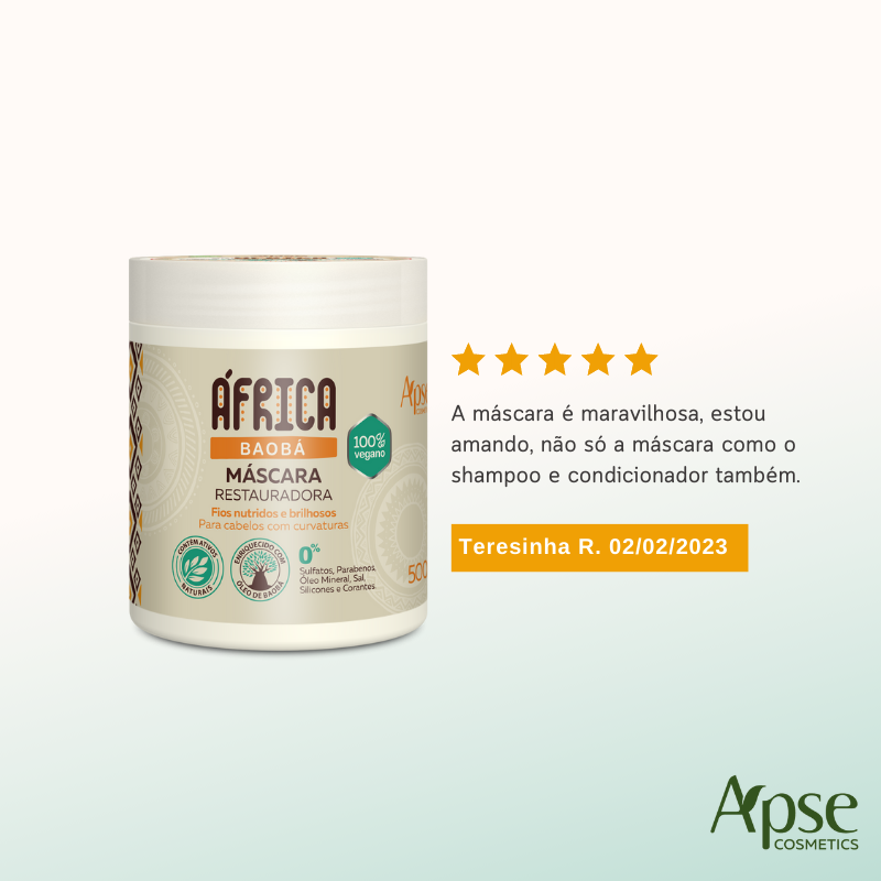 Apice Africa Baoba Restorative Mask 500g - Conditioning Treatment