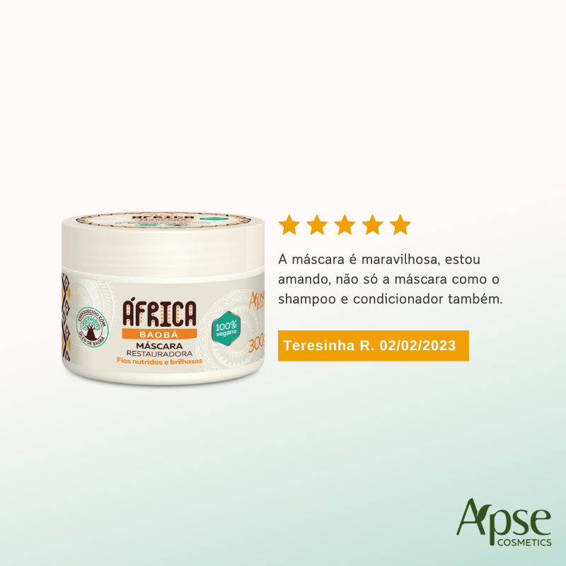 Apice Africa Baobab Restorative Mask 300g - Conditioning Treatment
