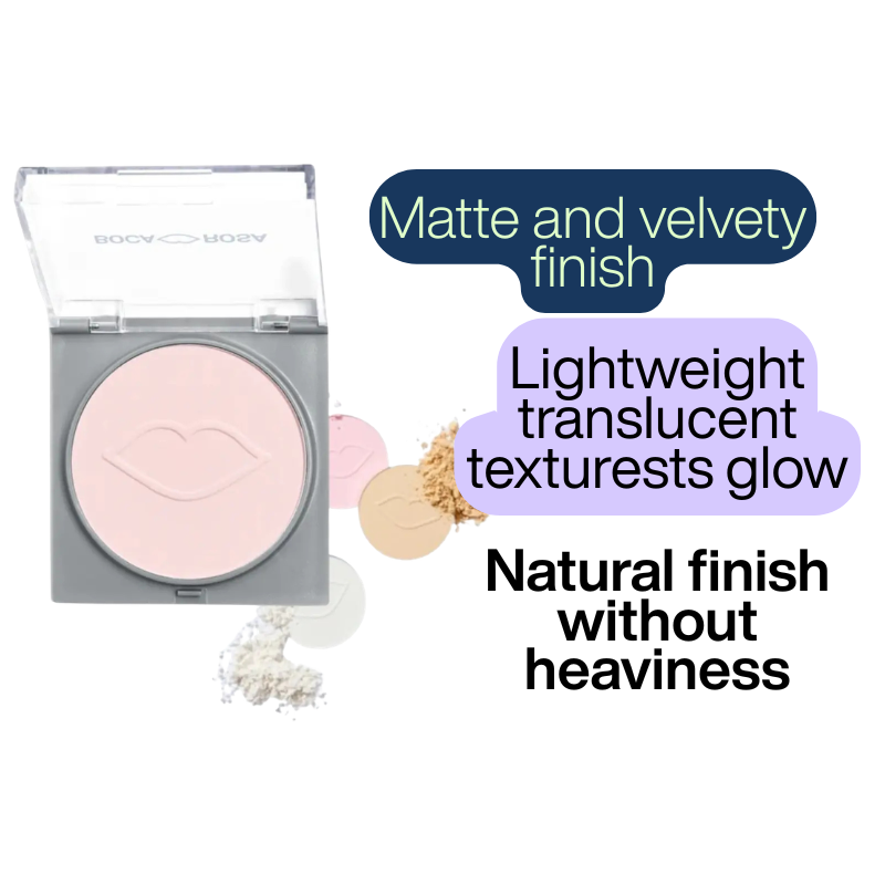 BOCA ROSA Jujuba Translucent Matte and Velvety Compact Powder 9g
