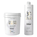Brae Wanna Be Blond Bleach Powder 500g/17.6 oz and OX Vol 900ml/30.43 fl.oz.