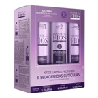 CADIVEU PROFESSIONAL Hair Straightening Kit 3 x 1L – 33.8 fl. oz