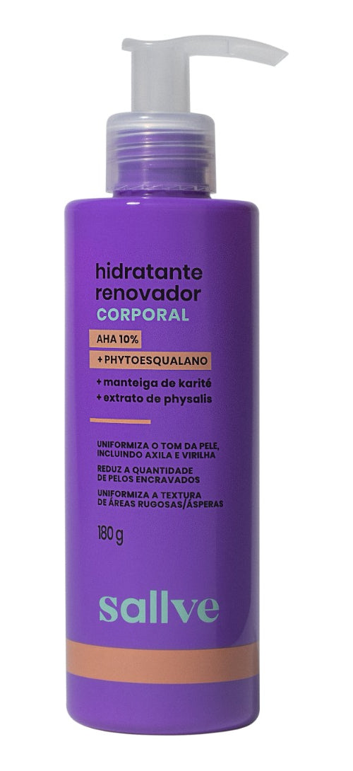SALLVE Renewing Body Moisturizer 10% AHAs 180g