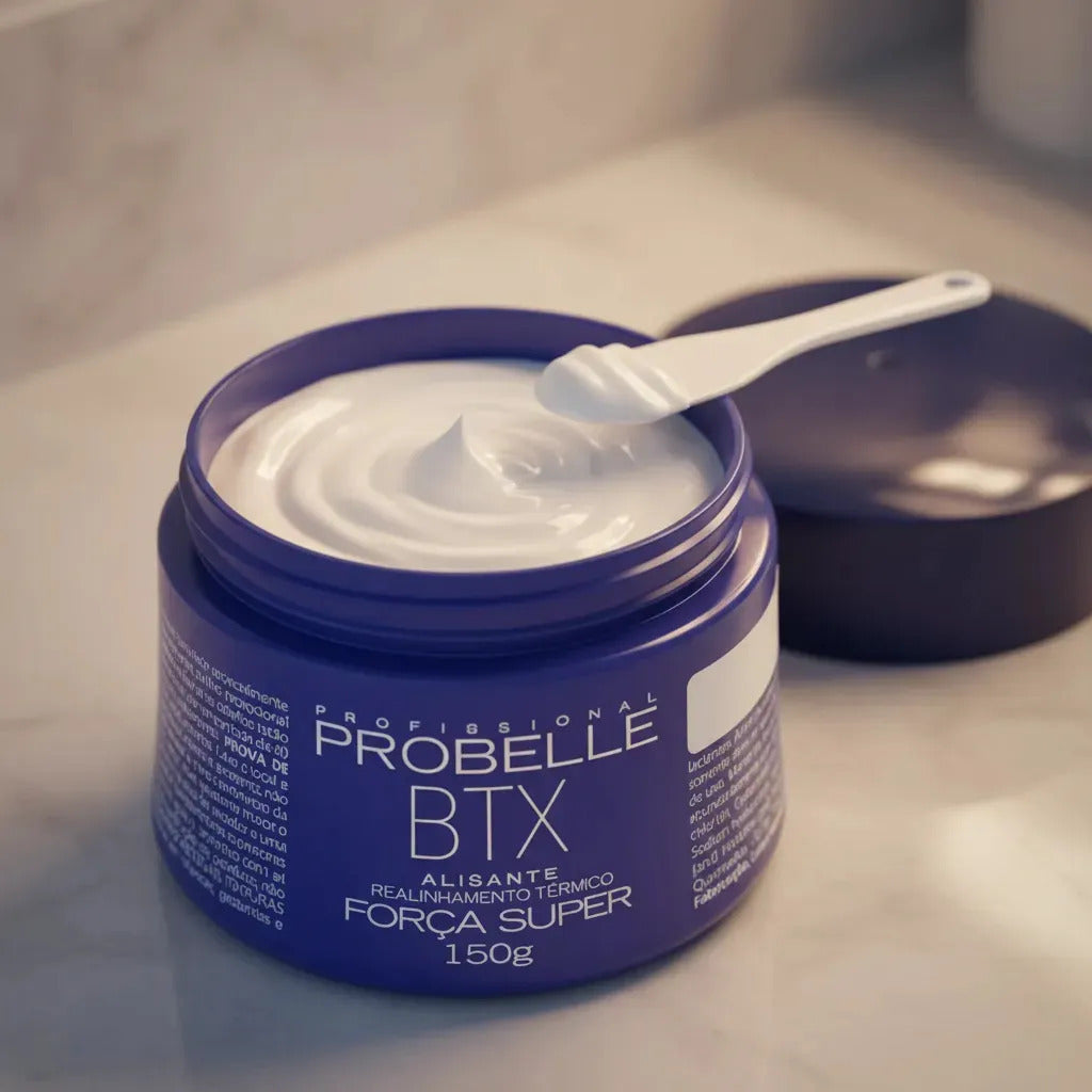 Botox Capilar Forca Super 150g Probelle Alisante Sem Formol Profissional