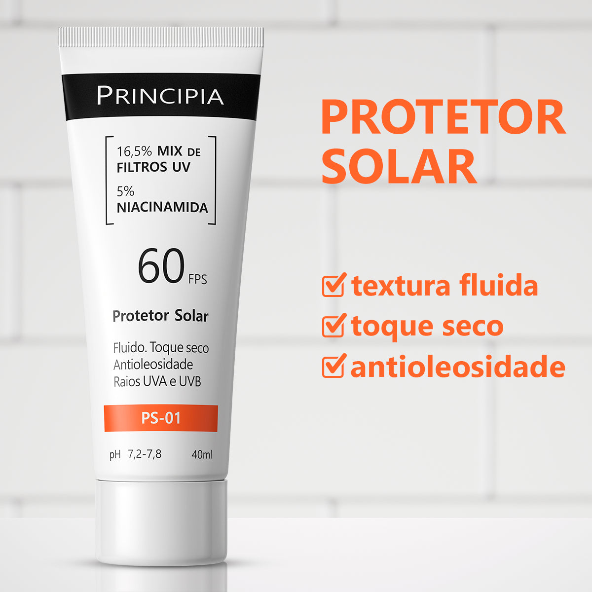 Principia Facial Sunscreen PS-01 SPF 60