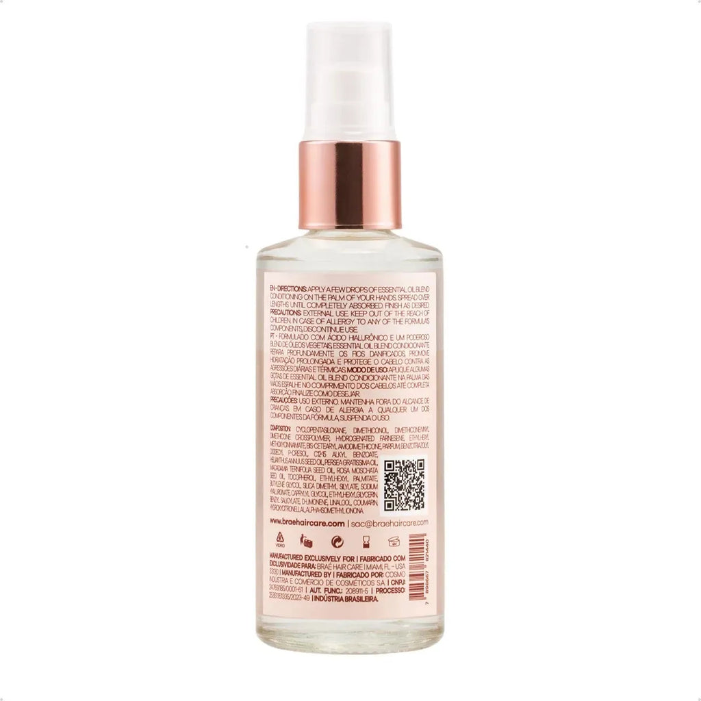 Braé Essential Oil Blend Hair Repair & Heat Shield 60ml