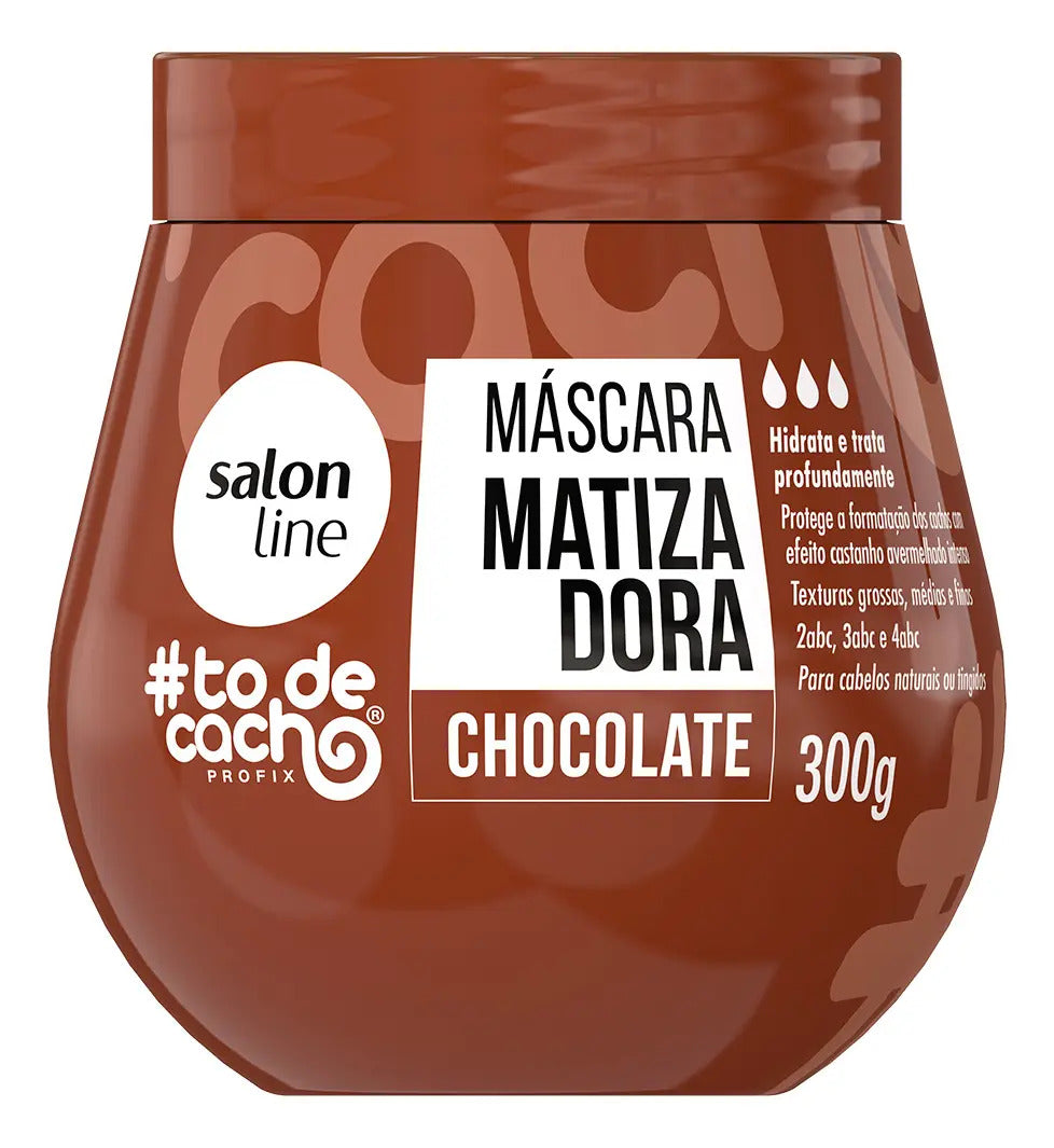 Salon Line TodeCacho Chocolate Toning Curl Mask 300g
