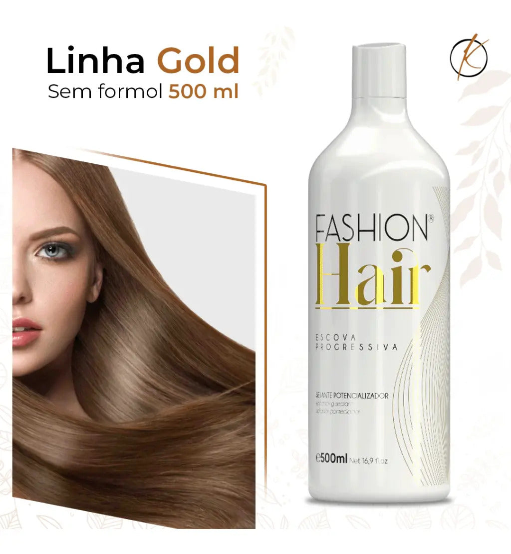 Fashion Hair Gold Formaldehyde-Free Smoothing 500ml