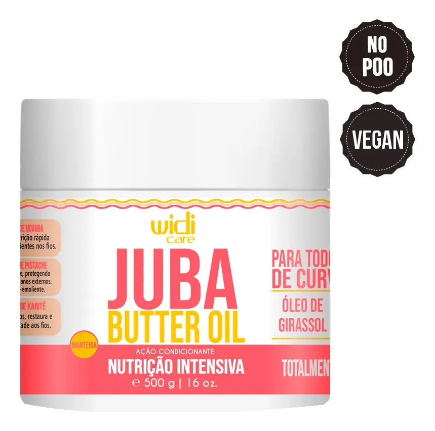 Mascara Widi Care Juba Butter Oil Manteiga 500g Nutrição