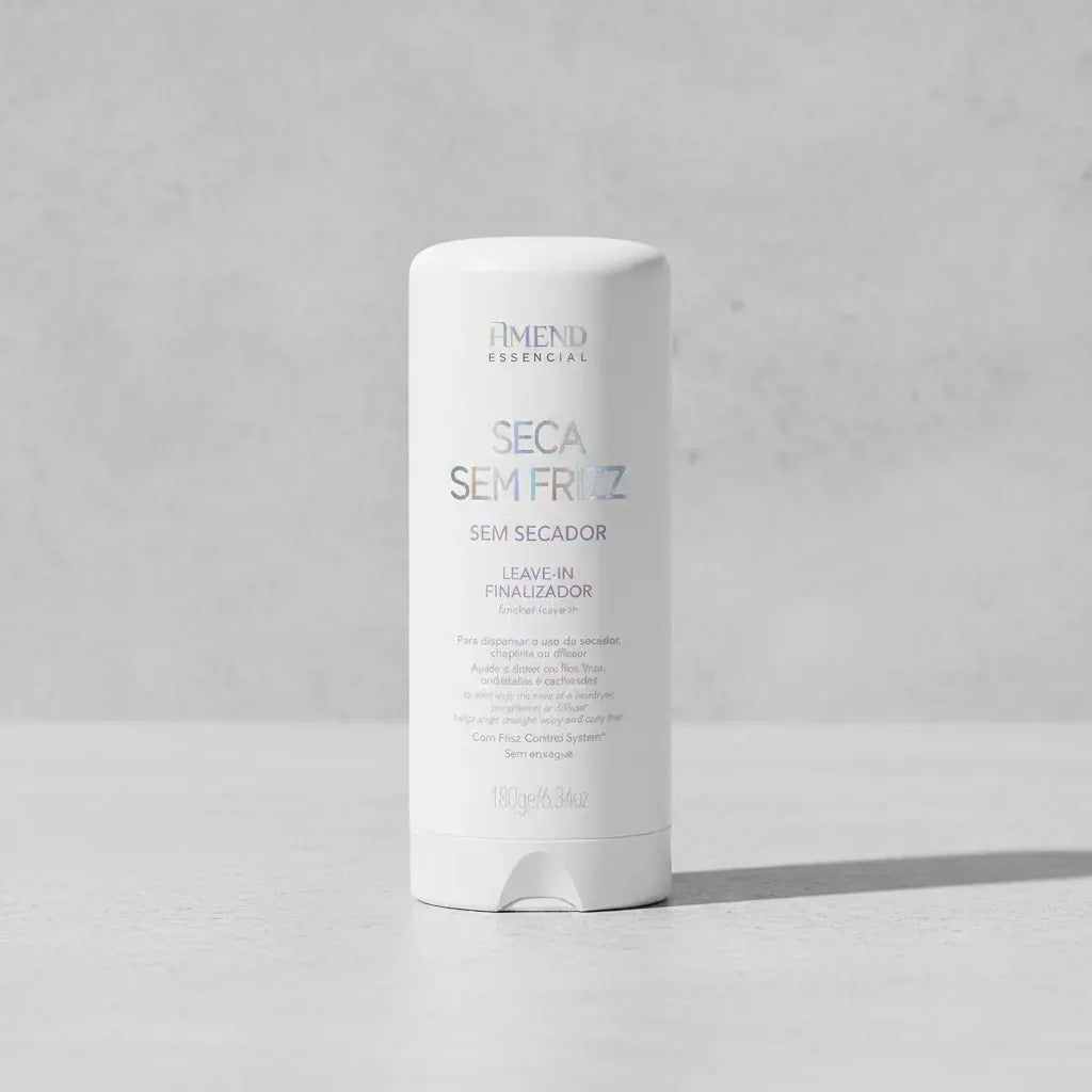 Leave-in Finalizador Seca Sem Frizz Amend Essencial 180ml