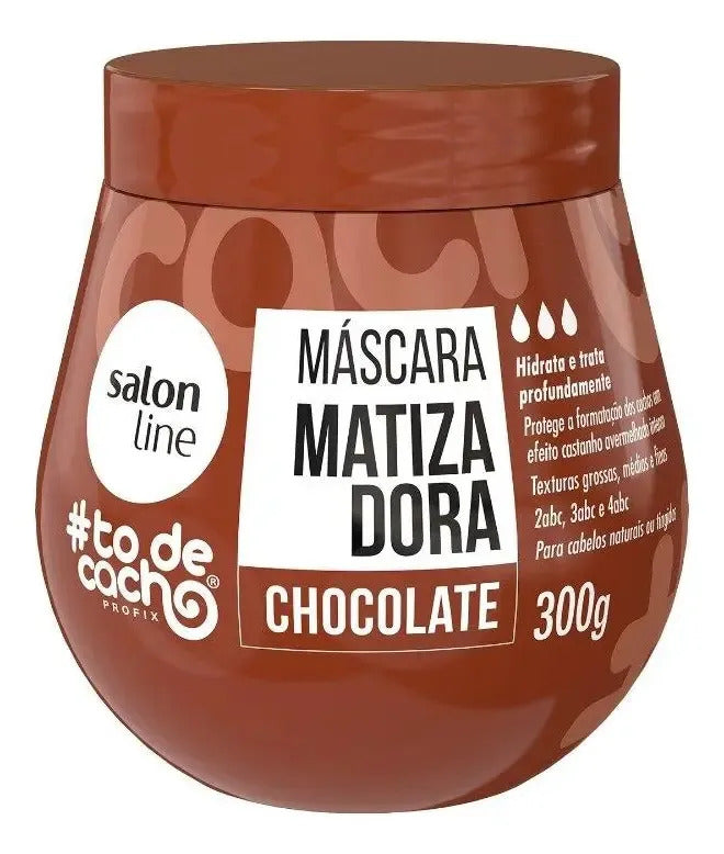 Salon Line TodeCacho Chocolate Toning Curl Mask 300g