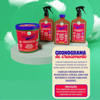 Lola Rapunzel Kit Completo Cronograma de Crescimento