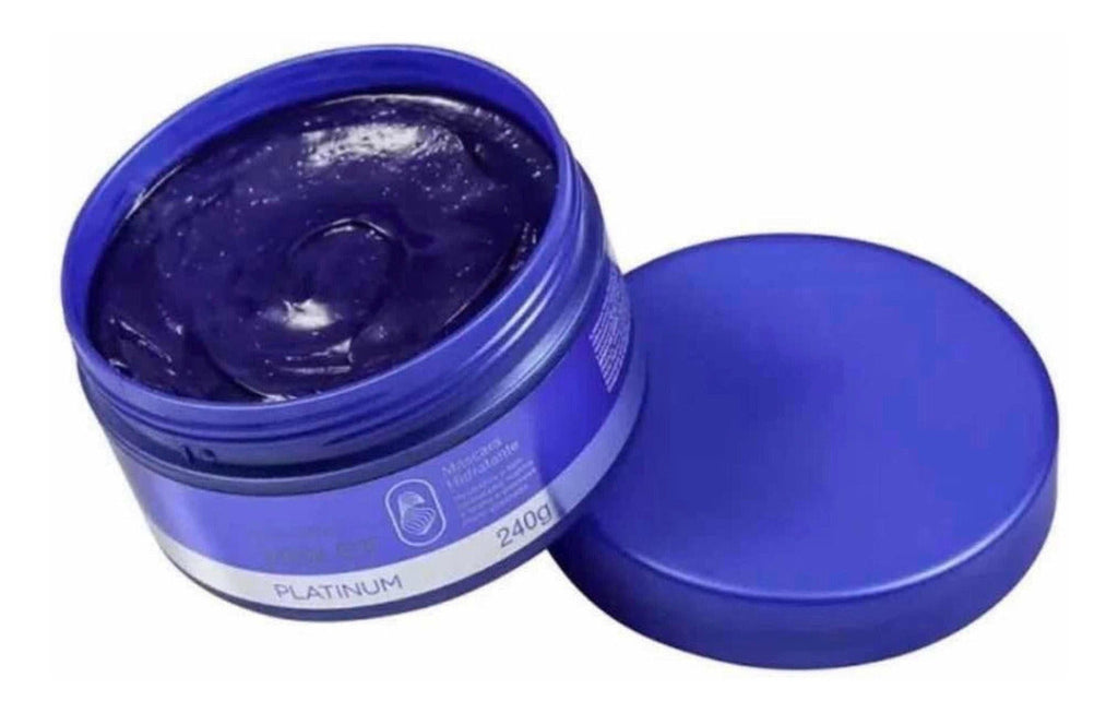 Máscara Hidratante Violet Platinum Lowell - 240g