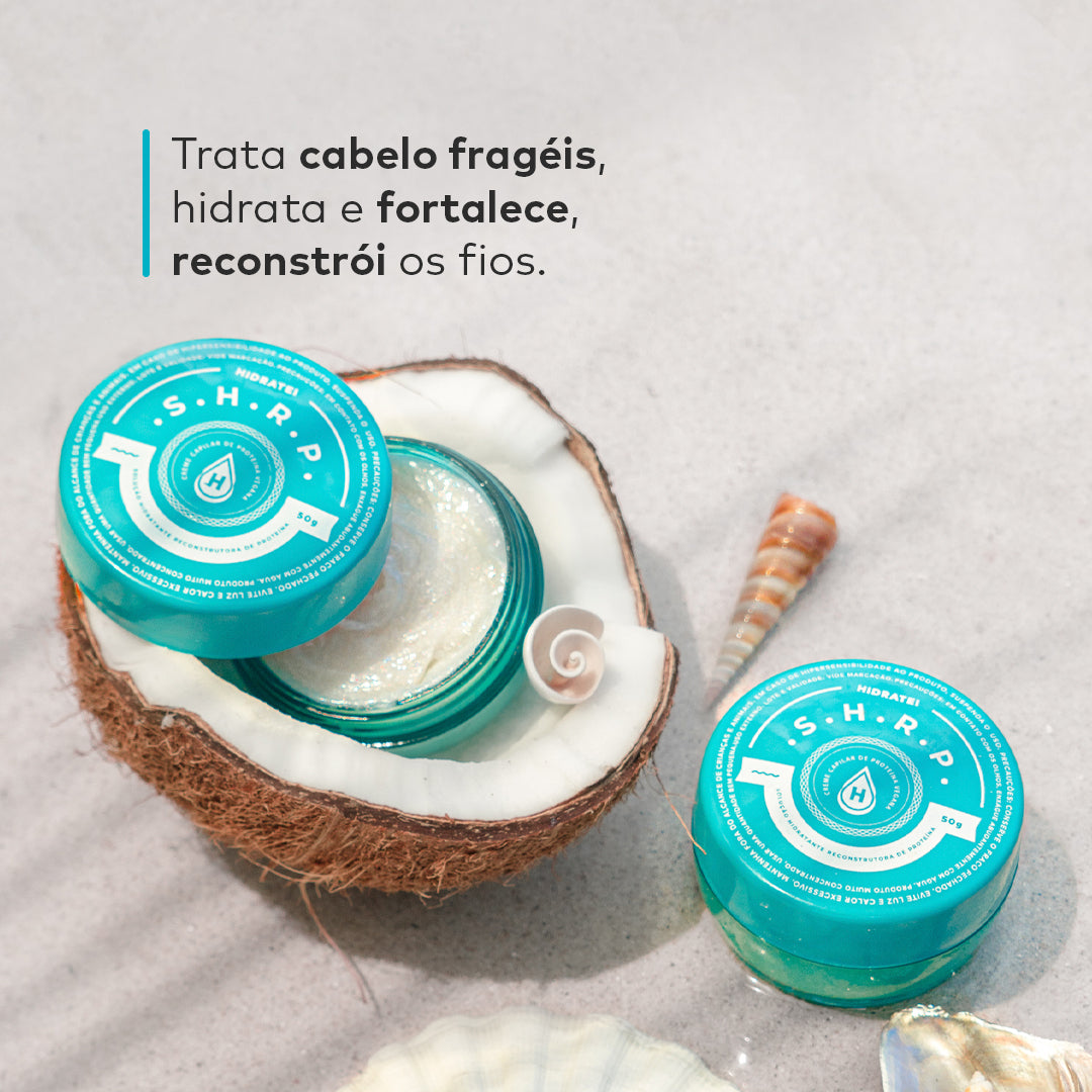 Hydratei Hair Treatment Cream Vegan Protein Cream 10g