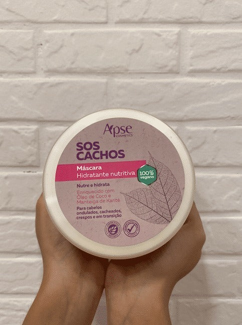 Apice Cachos Vegan Moisturizing Nourishing Curl Mask 300g Apse