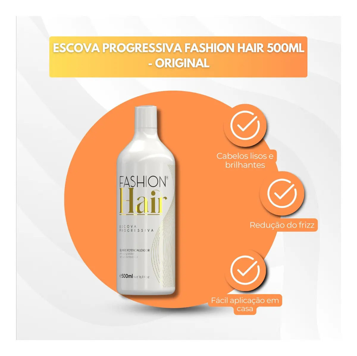 Fashion Hair Gold Formaldehyde-Free Smoothing 500ml