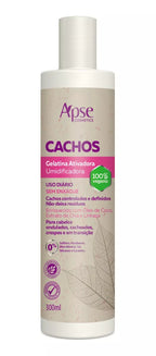 APSE Cachos Kit Shampoo, Conditioner, Gelatin, Mask and Activator 5 Steps