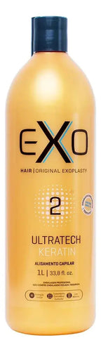 Exo Hair Alisamento Exoplastia Capilar 1000ml Passo 2