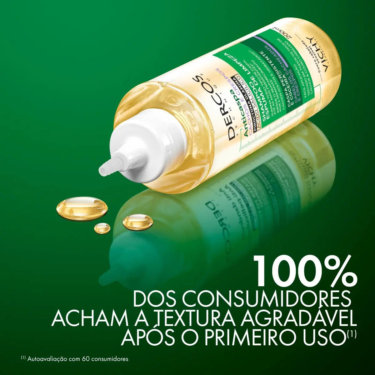 Vichy Dercos Anti-Dandruff Curl Foam Shampoo 230ml