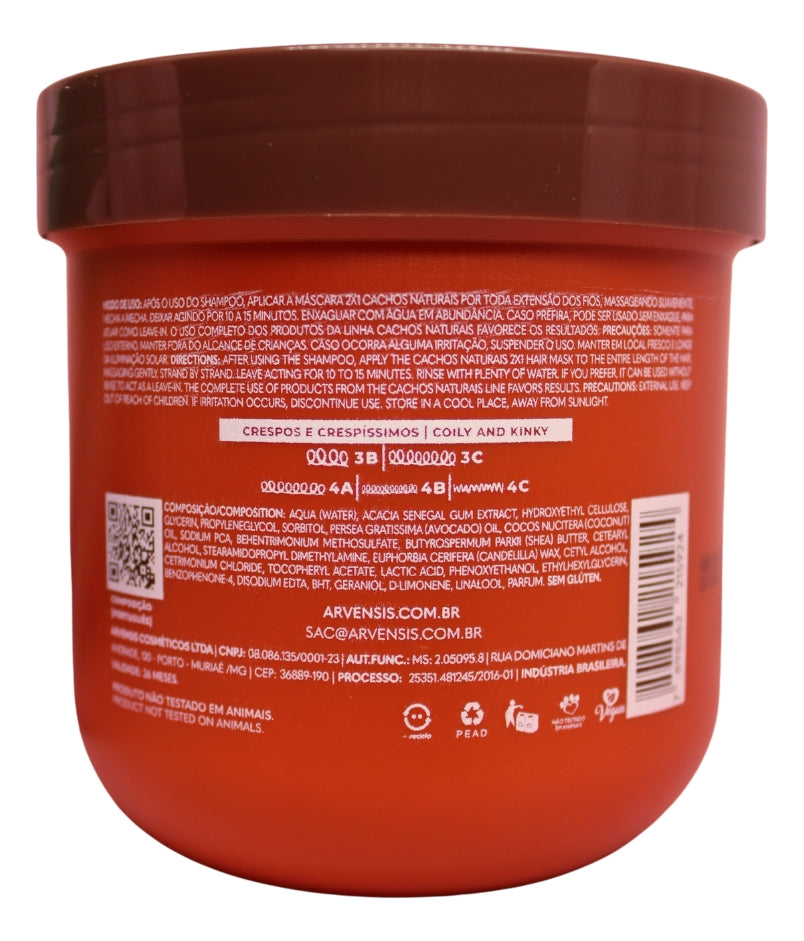 Arvensis Curly & Coily Hair Mask Duo Kit