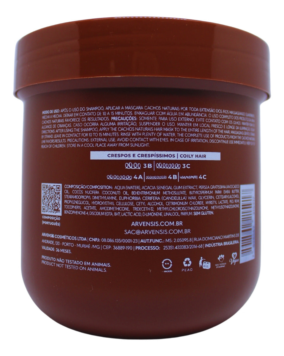 Arvensis Curly & Coily Hair Mask Duo Kit