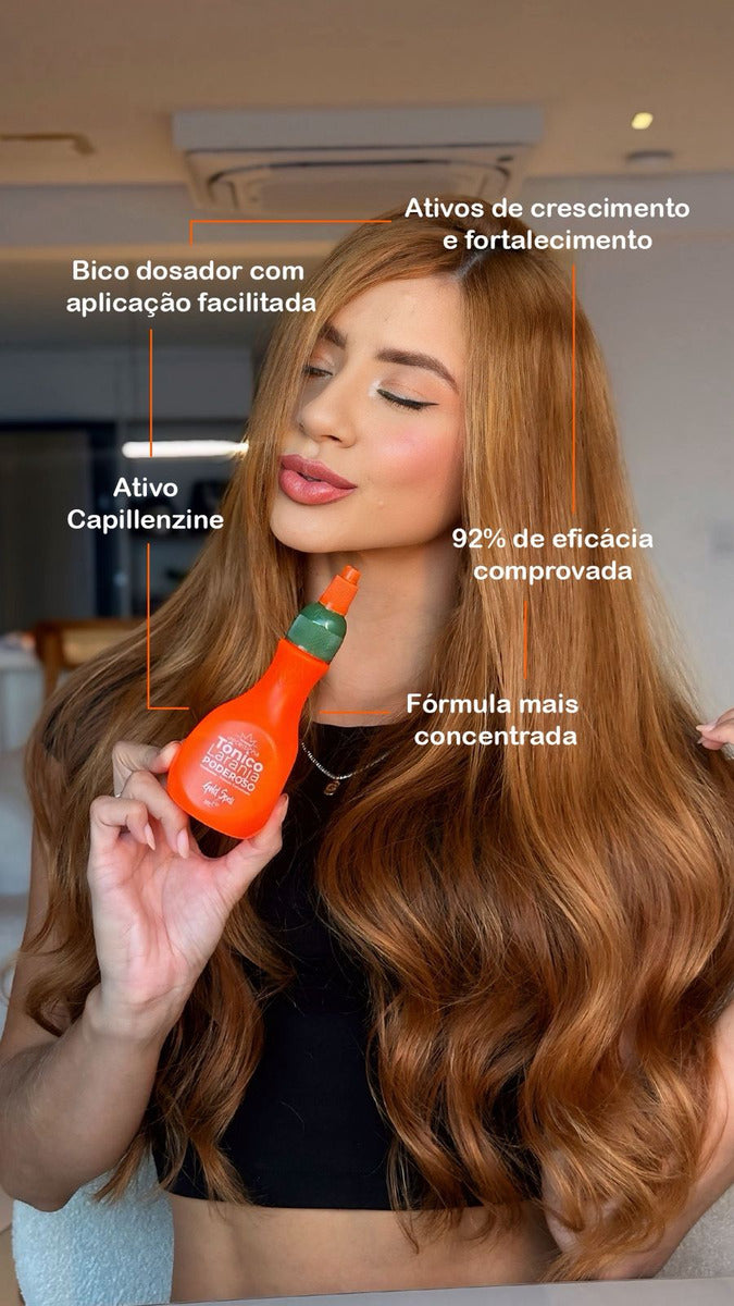 GOLD SPELL Powerful Orange Tonic (120ml) – Scalp Revitalizing Ritual