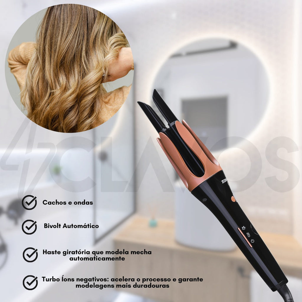 Taiff Curves Automatic Curling Iron 32mm Black