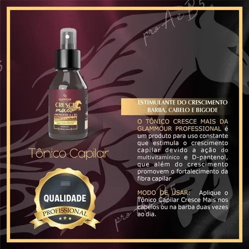 Hair Growth and Strengthening Glammour Grows More Restoration/Anti Hair Loss/Strengthening 1130ml 1130g
