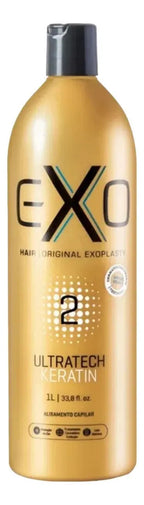Exo Hair Alisamento Exoplastia Capilar 1000ml Passo 2