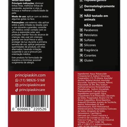 Principia Retinol 0.3% Vitamin E Serum - Rn-0.3 Skincare