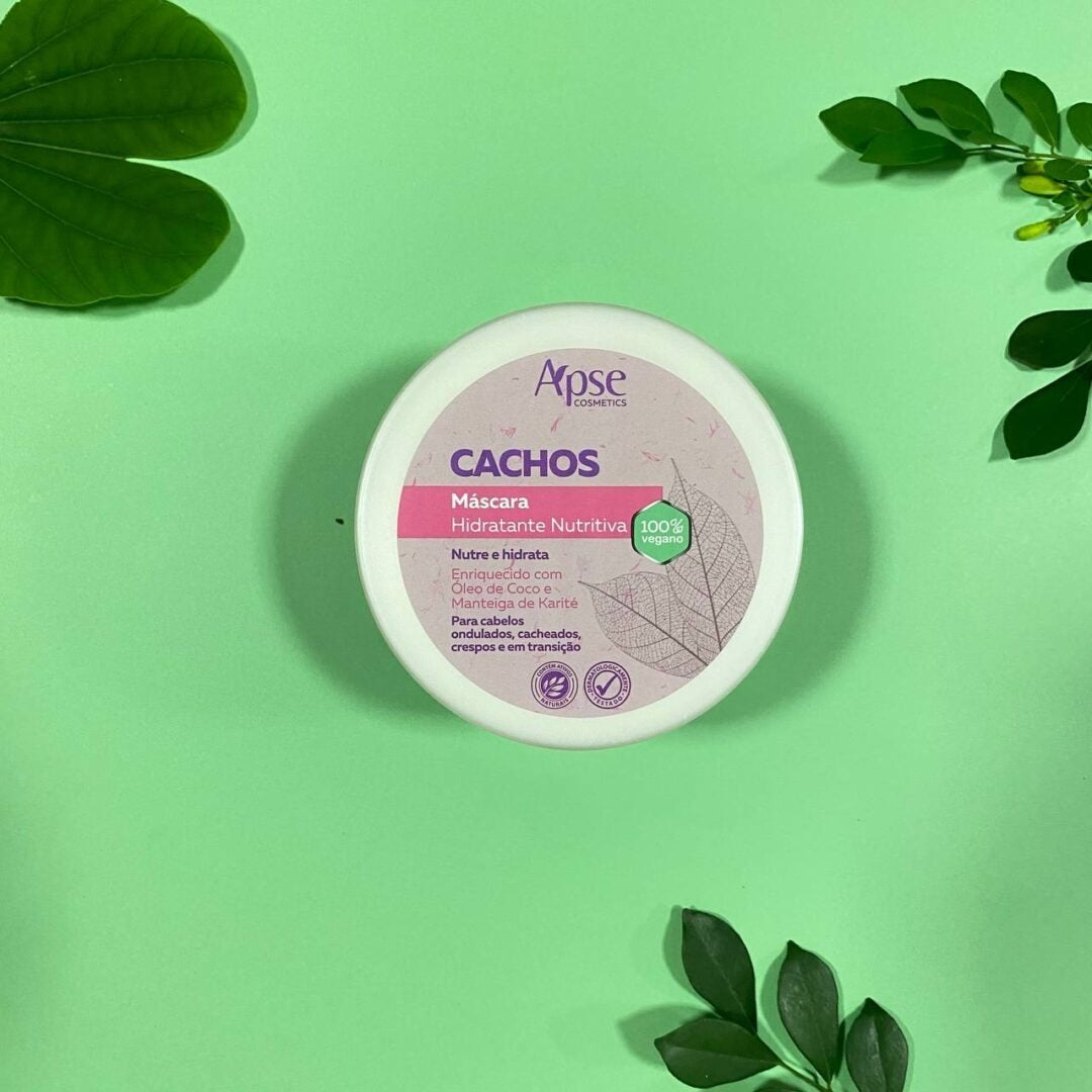 Apice Cachos Vegan Moisturizing Nourishing Curl Mask 300g Apse