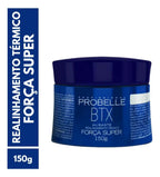 Botox Capilar Forca Super 150g Probelle Alisante Sem Formol Profissional
