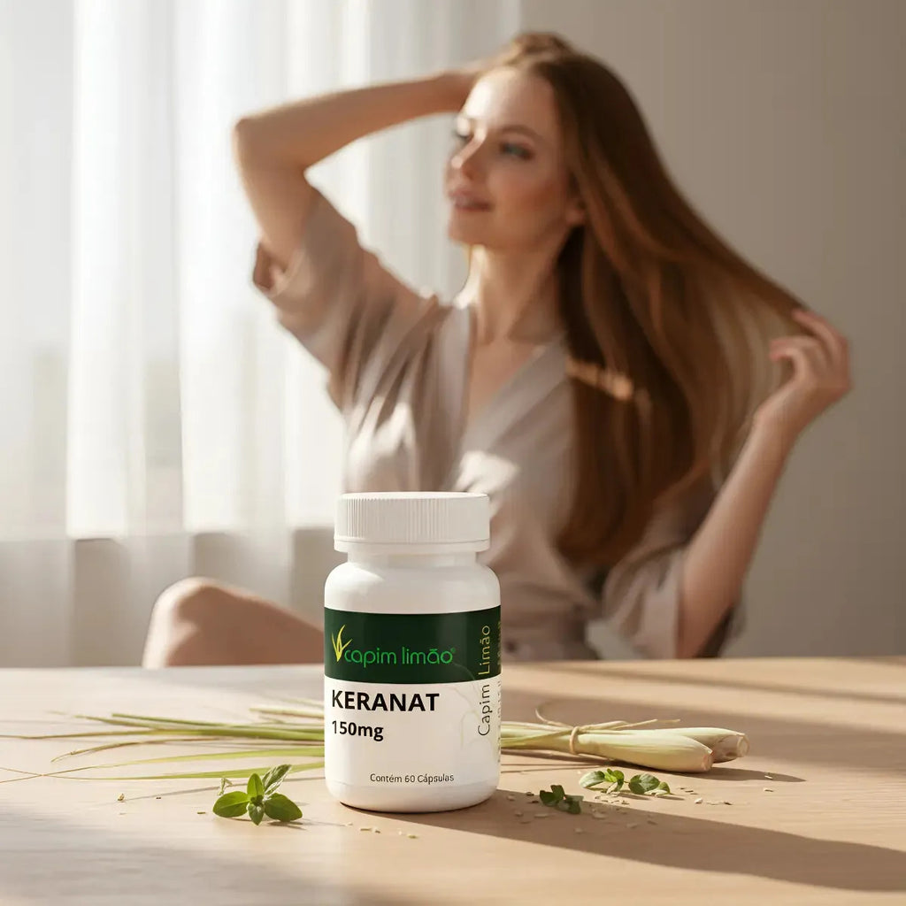 Keranat Hair Nutrition Supplement 60 Capsules | Vegan