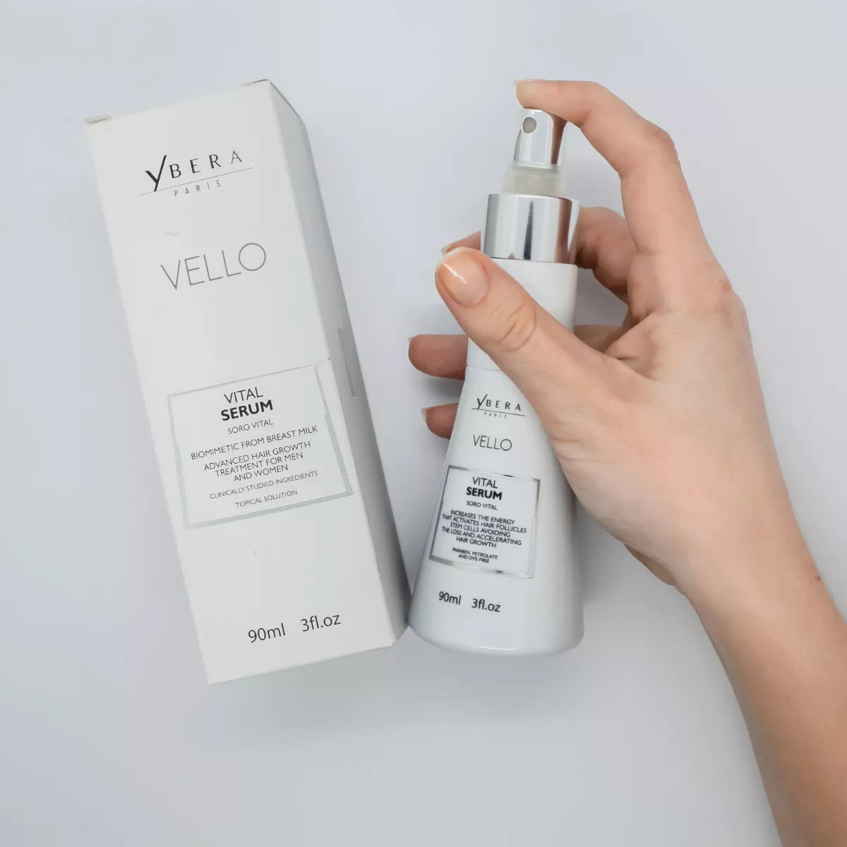 Ybera Vello Vital Hair Growth Serum 90 ml