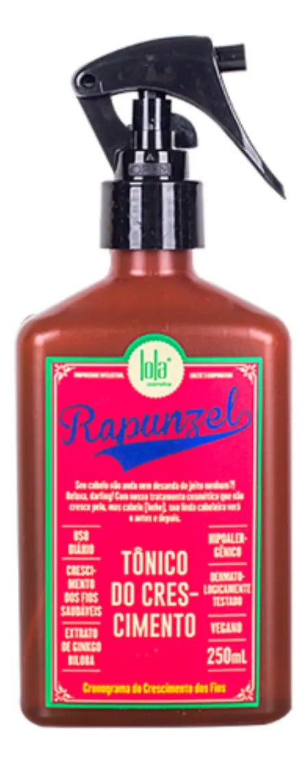 Lola Rapunzel Kit Completo Cronograma de Crescimento