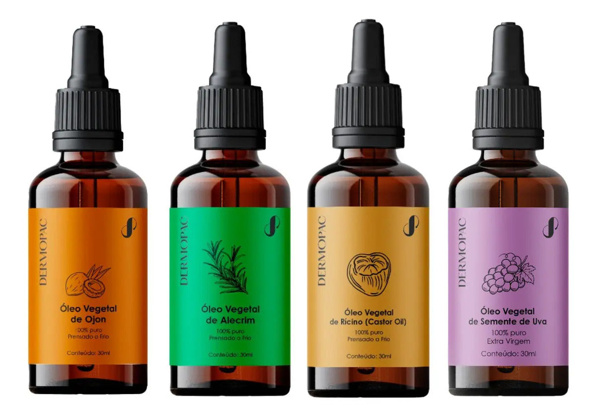 Ojon, Rosemary, Castor & Grape Seed Hair Oil Kit 30ml