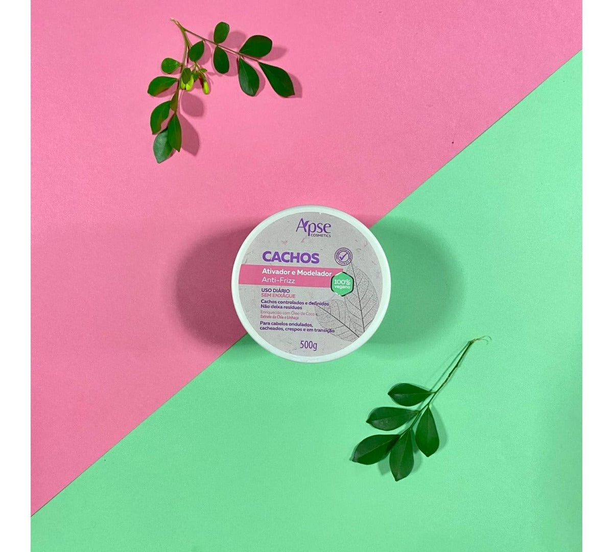 Apice Cachos Vegan Moisturizing Nourishing Curl Mask 500g Apse