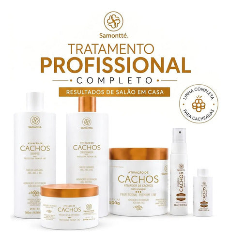 S'amontté Curl Activation 6-Product Kit | Honey & Propolis