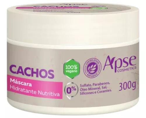 APSE Cachos Kit Shampoo, Conditioner, Gelatin, Mask and Activator 5 Steps