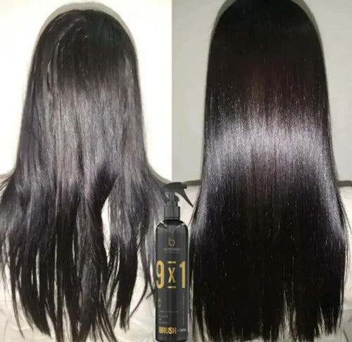Borabella Brush 9x1 Fluido De Escova Termoativado 300ml