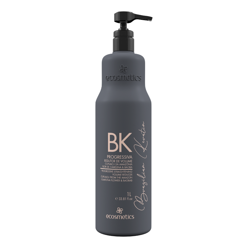 ECOSMETICS BK Brazilian Keratin Progressive Straightening 1000ml - 33.8 fl.oz.